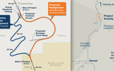 Public Hearing Scheduled On Eliminating US-191 Switchbacks North Of Vernal