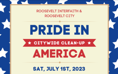 Pride In America Citywide Clean-Up Being Held In Roosevelt