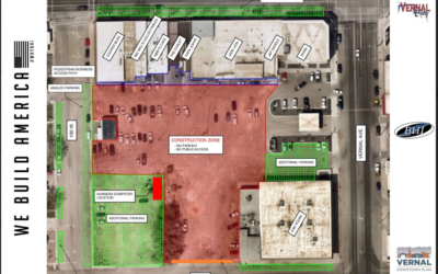 Zions Block Parking Guide Provided As Construction Begins In Downtown Vernal