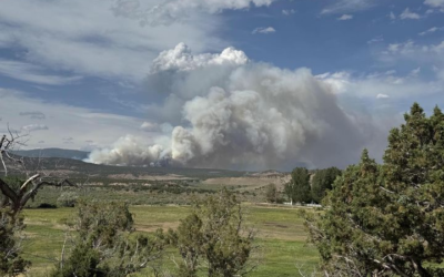 Big Draw Fire Burning In Duchesne County West Of Neola