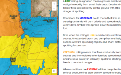 Drier Weather Brings Near Critical Fire Weather Conditions