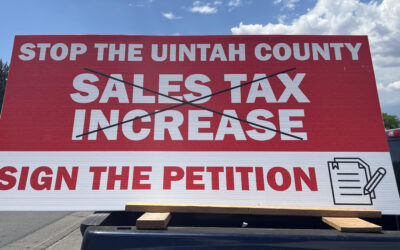 Signatures Being Gathered In Uintah County To Repeal 0.3% Sales Tax Increase