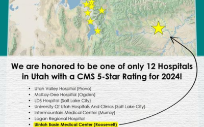 Uintah Basin Healthcare Receives CMS 5-Star Rating For 2024