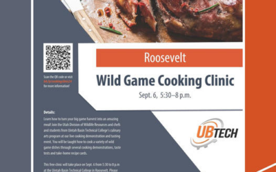 DWR And UBTech Offering Free Wild Game Cooking Clinic 