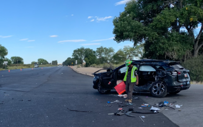 Critical Crash on Highway 40 Near Bridgeland Intersection