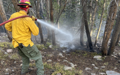 Elizabeth Ridge Fire 10 Percent Contained