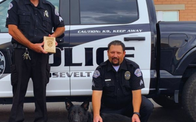 Roosevelt Police K9 Takes Home Multiple Awards From Competition