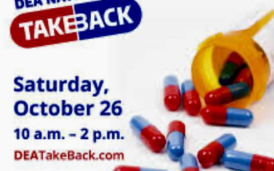 DEA National Drug Takeback Day This Saturday 