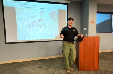 Fire Officials Hold Public Meeting On Yellow Lake Fire