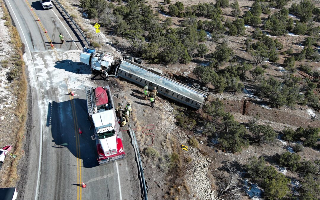 Speed a Factor In Wednesday Semi Crash On Highway 191 Switchbacks