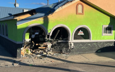 Vacant Restaurant On North Vernal Avenue Damaged By Hit And Run