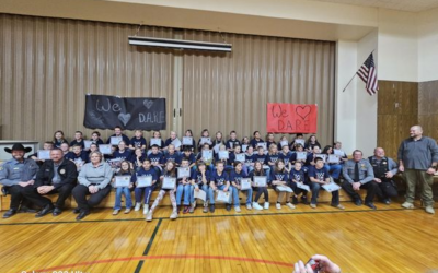 Altamont Jr. Longhorns Celebrate D.A.R.E. Graduation Day