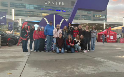 Uintah Hope Squad Recognized At Jazz Game For Service Project