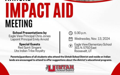 Impact Aid Meeting Next Week For Uintah School District Board Of Education