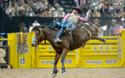 Thompson On Fire With NFR Bareback Riding