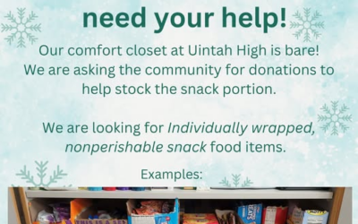 Donations Appreciated For Comfort Closet