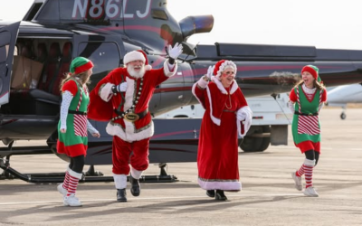 Angel Flight Pilots Deliver Santa And Christmas To Local Children