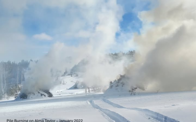 Vernal Ranger District to Conduct Pile Burning this Winter