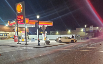 Early Morning Accident at Shell Convenience Store In Duchesne City