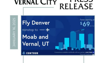 Vernal Regional Airport Announces Service To Denver